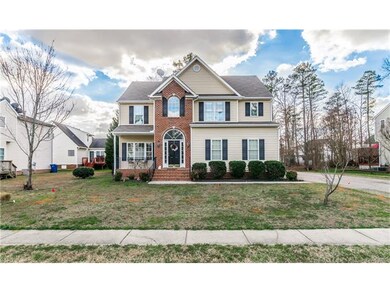 Notice the large front yard and the neighborhood s