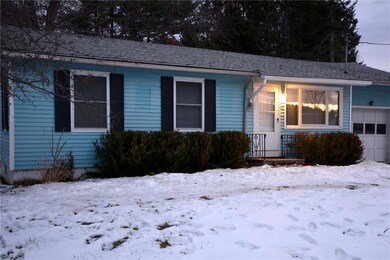 Fresh snow and a new roof.