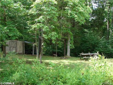 Storage Shed and Picnic Area