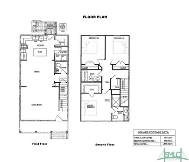 Floorplan, but mirrored/flipped, of new constructi