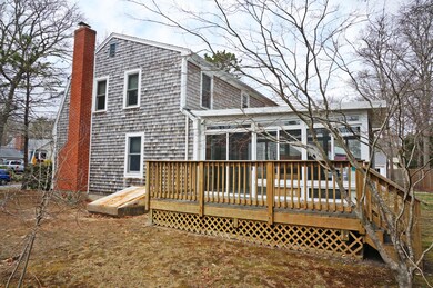 deck and sunroom