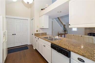 Kitchen pantry next to the laundry closet