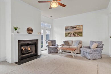 Cozy Gas Fireplace