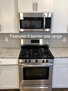 5 Burner Gas Stove, usually a paid option - is INC