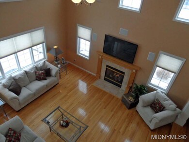 Family room from walkway above