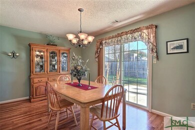 Spacious Dining Room & Back Door