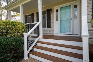 Property entrance featuring a porch