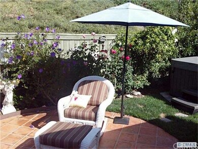 Private back yard patio.
