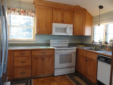 open to dining area