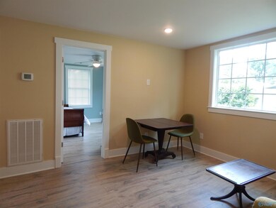 door leads to 2nd bedroom