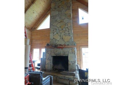 Custom Rock Fireplace