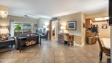 From entryway