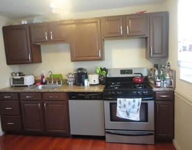 Kitchen. Sleek cabinetry and stainless steel appli