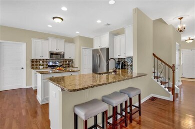 Freshly painted walls - Upgraded white kitchen wit