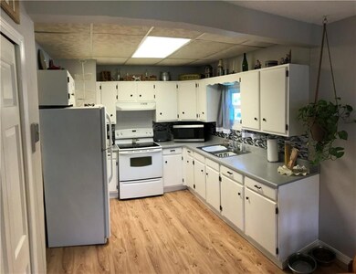 Dining room right off the back entrance to the dec