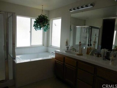 Master bathroom with separate tub & shower. Dual s