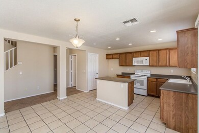 kitchen to powder room