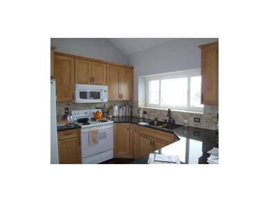 New kitchen cabinets with granite countertops!
