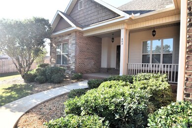 Front porch with under mount lighting