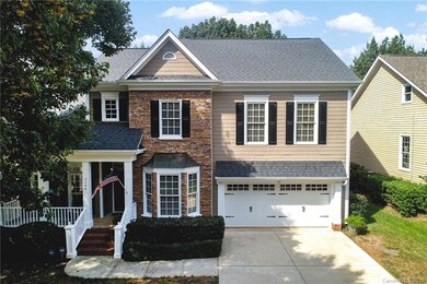 Colonial with Stone Accents
