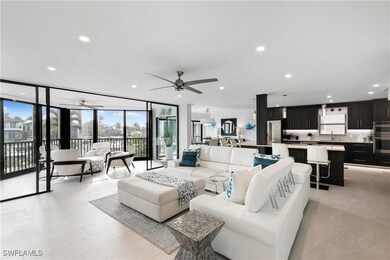 Living room featuring recessed lighting, a ceiling
