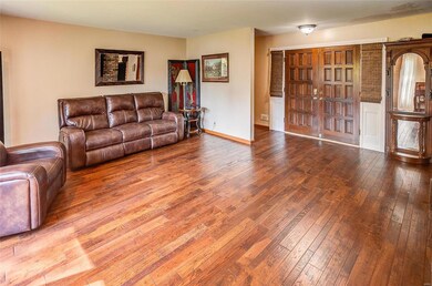 Bedrooms & bath are down the hall to the left.