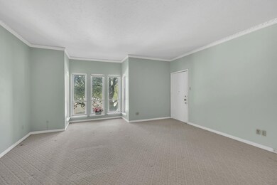 Living Room with windows to street.
