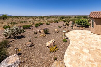 Rear Travertine Patio