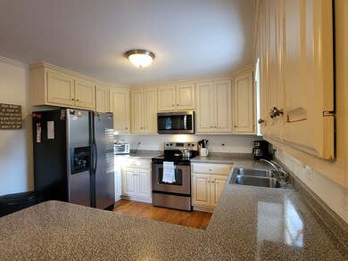 Neutral colors with all appliances remaining! Lots of cabinets!!!