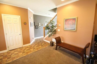 Wrought iron spindles throughout