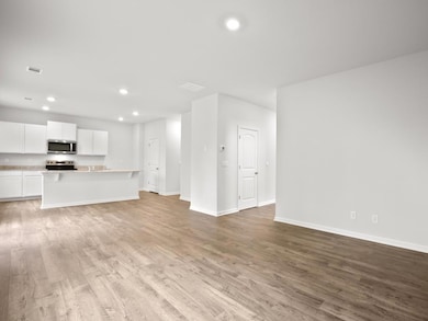 Belhaven open concept living room open to the kkit
