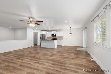Living Room and Kitchen