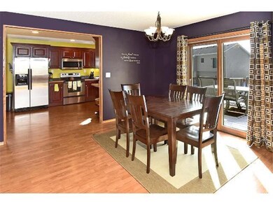 Informal Dining room with patio doors to your deck