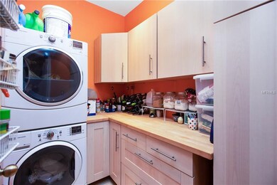 Laundry room/Pantry with customer storage