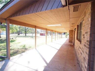 Wrap-around porch