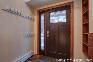 Entry with Radient floor heat