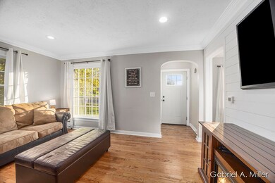 Entryway living room