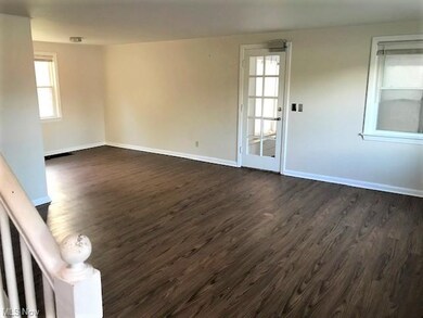 Large Family Room with Hardwood Floors