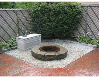 Exterior Back. Fire pit