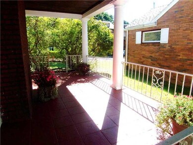 Patio/Deck. Imagine relaxing on this covered porch