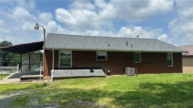 Rear of building.