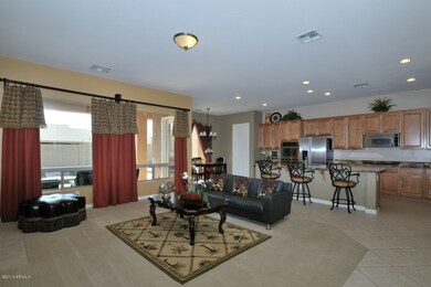 Great Room, Kitchen and Dining