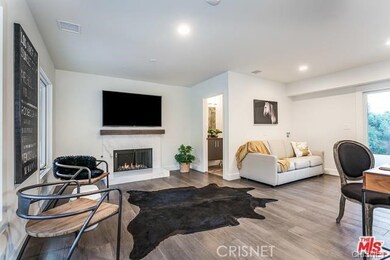 Office or Ensuite 4th bedroom, glass sliders leading to back deck from previous staged photos