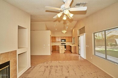Great Room-Dining Area and Kitchen
