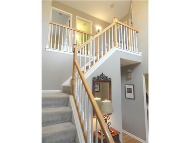 Other 2 Story Foyer with hardwood floors
