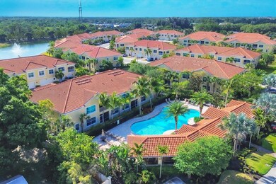 Back of Property faces pool