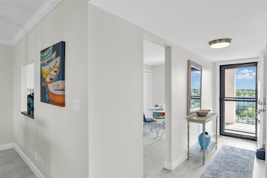 Enter through the foyer to the kitchen on your rig
