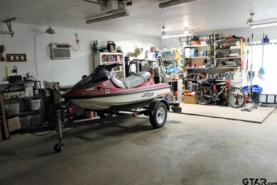 Double Car Garage with extended space for storage.