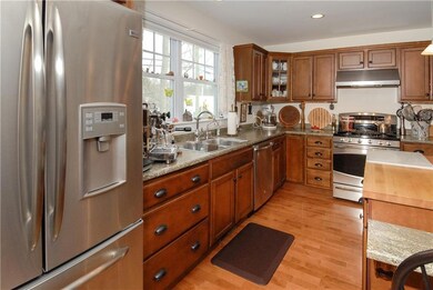 Kitchen connected to Great Room