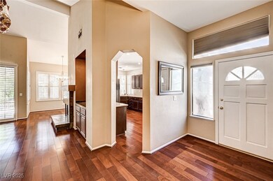 Entrance foyer with healthy amount of natural ligh
